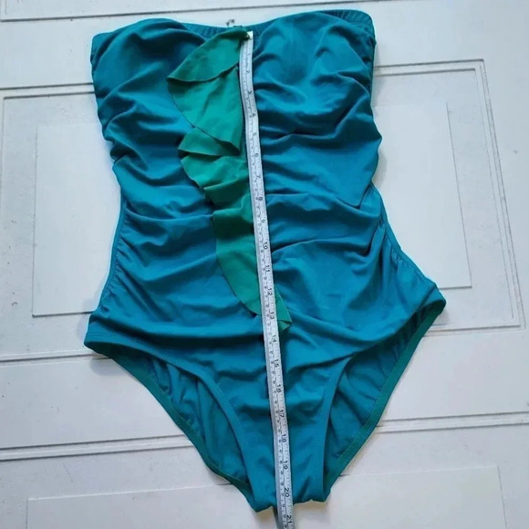 Jantzen Classics Swimwear Blue/Turquoise Bathing suit - Picture 3 of 12